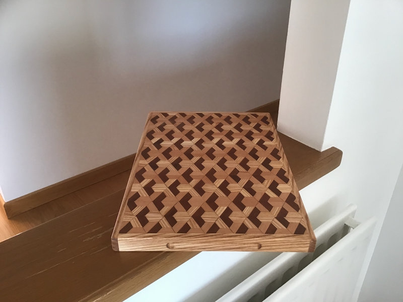 3D Y and V Chopping Board