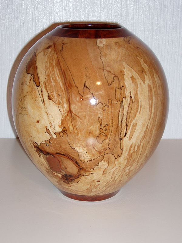 Spalted Beech with Copper Infill