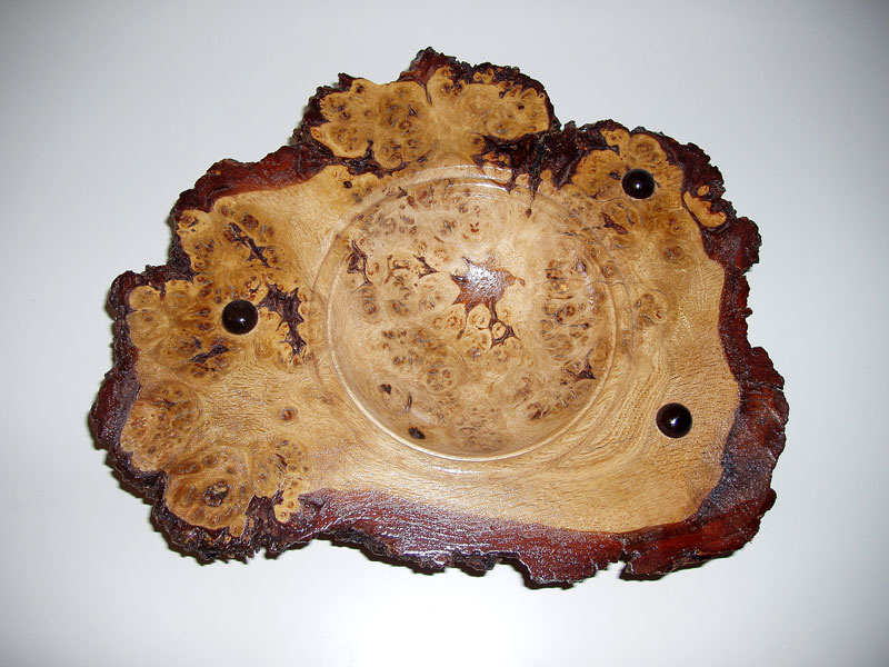 Oak Burr Bowl