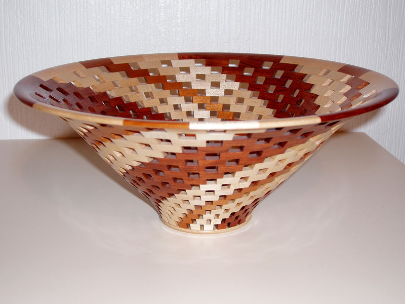 Open Segmented 'Spiral' Bowl