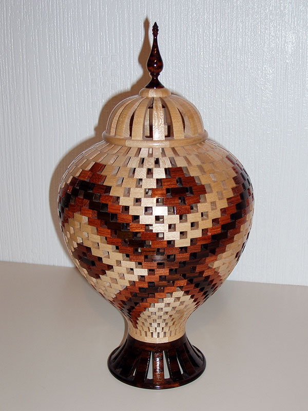 'The Dome II' Open Segmented Lidded Vessel