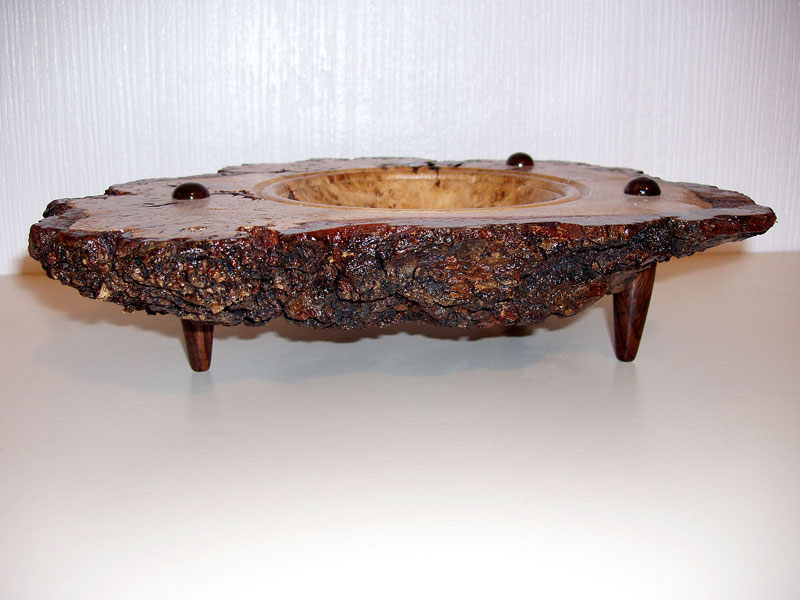 Oak Burr Bowl