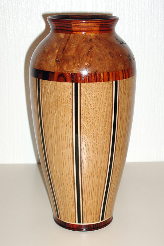 Ash Burr & Oak Vase