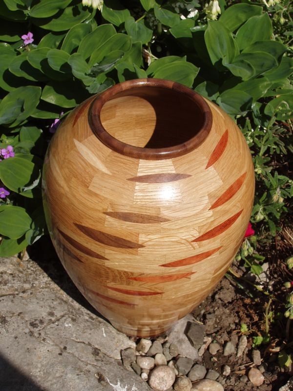 Spiral Slices Vase