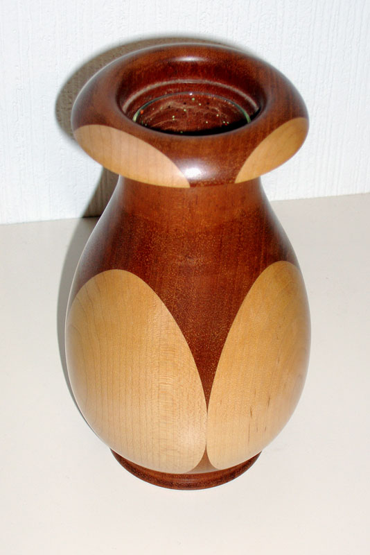 Mahogany Vase