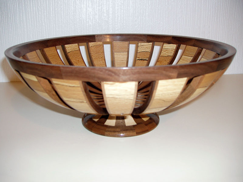 Open Section Bowl On Pedestal