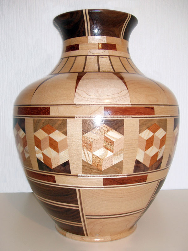 '3D' Vase