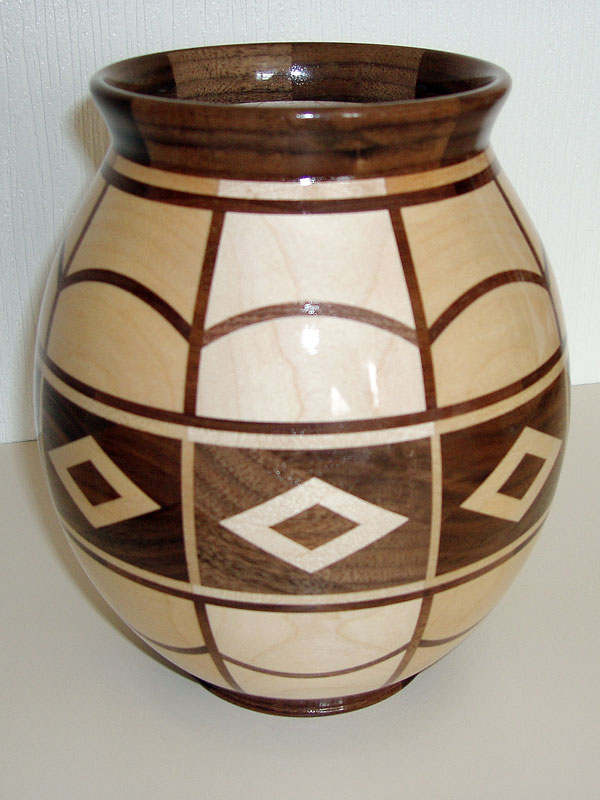 Sycamore & Walnut Vase