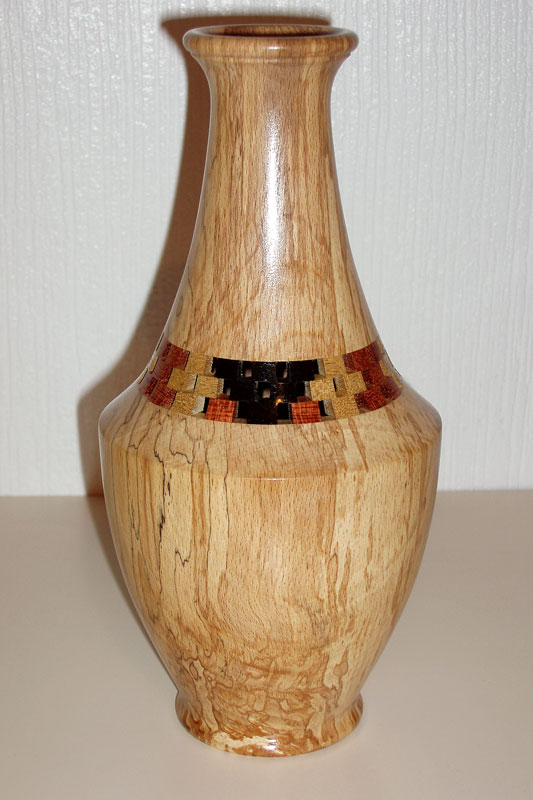 Spalted Beech Vase