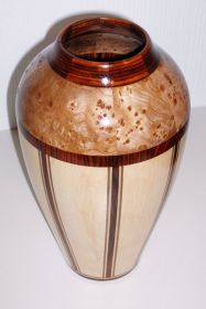 Ash Burr & Maple Vase