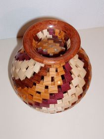 Open Segmented 'Spiral' Vase