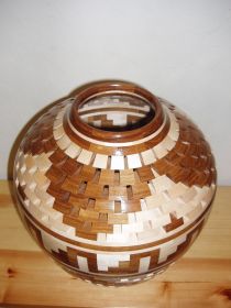 Open Segmented 'Steps' Vase