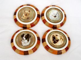 Set of 4 Coasters (Dogs)