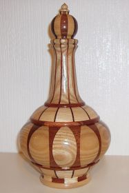 'Spanish Wine Bottle' Lidded Vessel