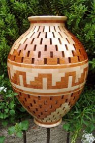 Open Segmented Vase