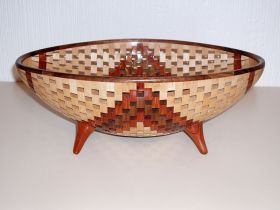 Oval Open Segmented Bowl