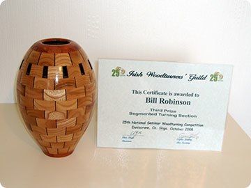 Third Prize - Segmented Woodturning Section